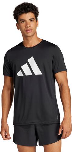 Rückansicht von adidas RUN IT Funktionsshirt Herren black