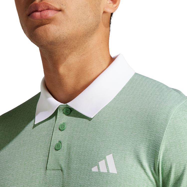 adidas adidas Freelift Tennis Polo Herren - preloved green-white - 3 | SportScheck