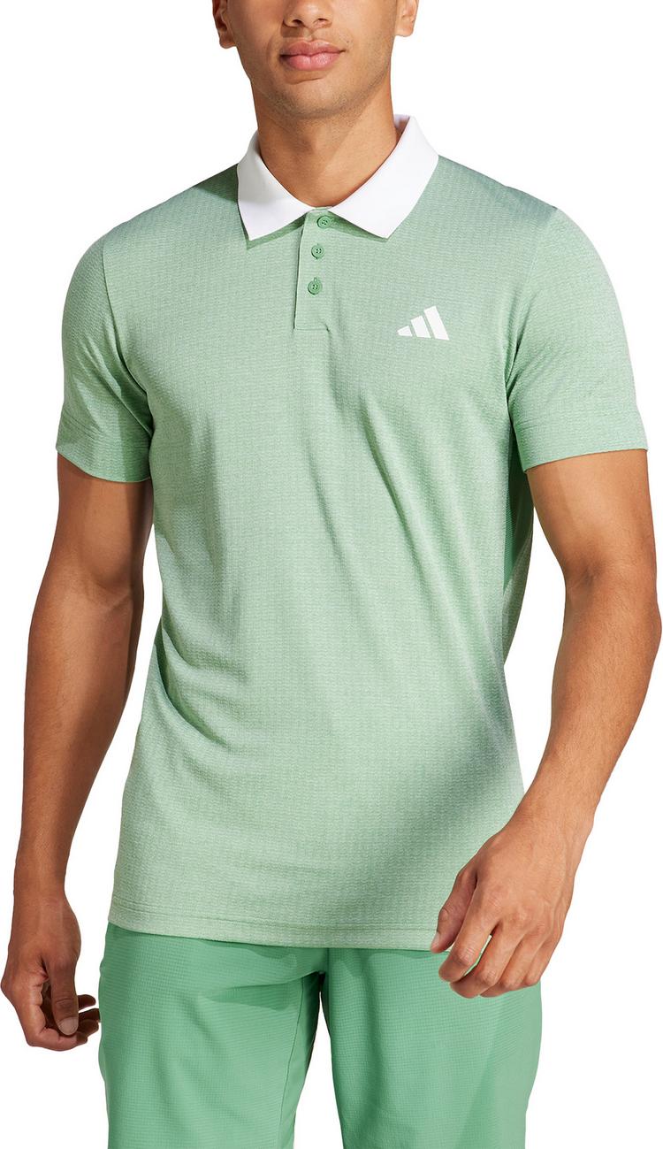 adidas adidas Freelift Tennis Polo Herren - preloved green-white - 4 | SportScheck