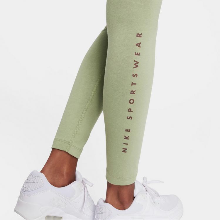 Nike Nike Swoosh Leggings Damen - oil green - 3 | SportScheck