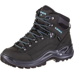 Lowa GTX RENEGADE MID Wide Wanderschuhe Damen asphalt-turquoise