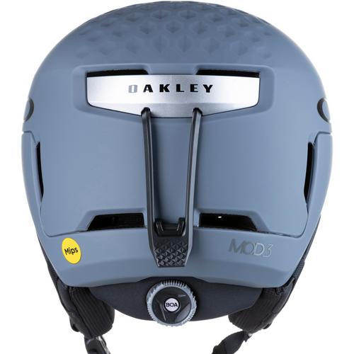 Rückansicht von Oakley MOD3 Skihelm forged iron