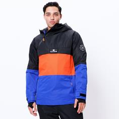 Rückansicht von Maui Wowie Snowboardjacke Herren stretch limo