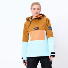 Rückansicht von Maui Wowie Snowboardjacke Damen pastel turquoise