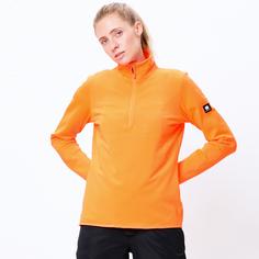 Rückansicht von Maui Wowie Fleeceshirt Damen shocking orange