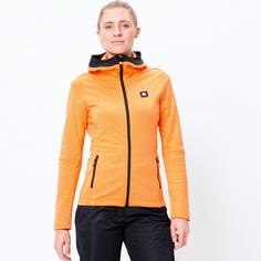 Rückansicht von Maui Wowie Fleecejacke Damen tangerine