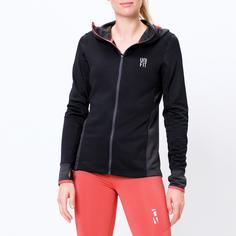 Rückansicht von unifit Fleecejacke Damen caviar