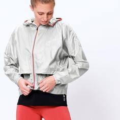 Rückansicht von unifit Windbreaker Damen storm gray