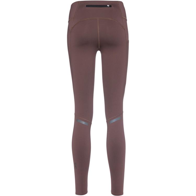 On On PERFORMANCE WINTER TIGHTS Lauftights Damen - grape - 0 | SportScheck