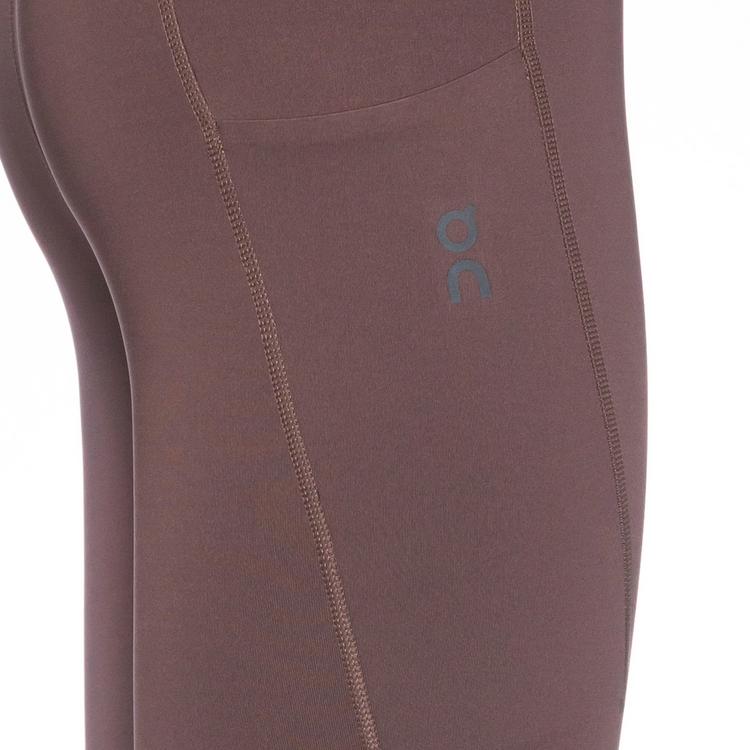 On On PERFORMANCE WINTER TIGHTS Lauftights Damen - grape - 0 | SportScheck
