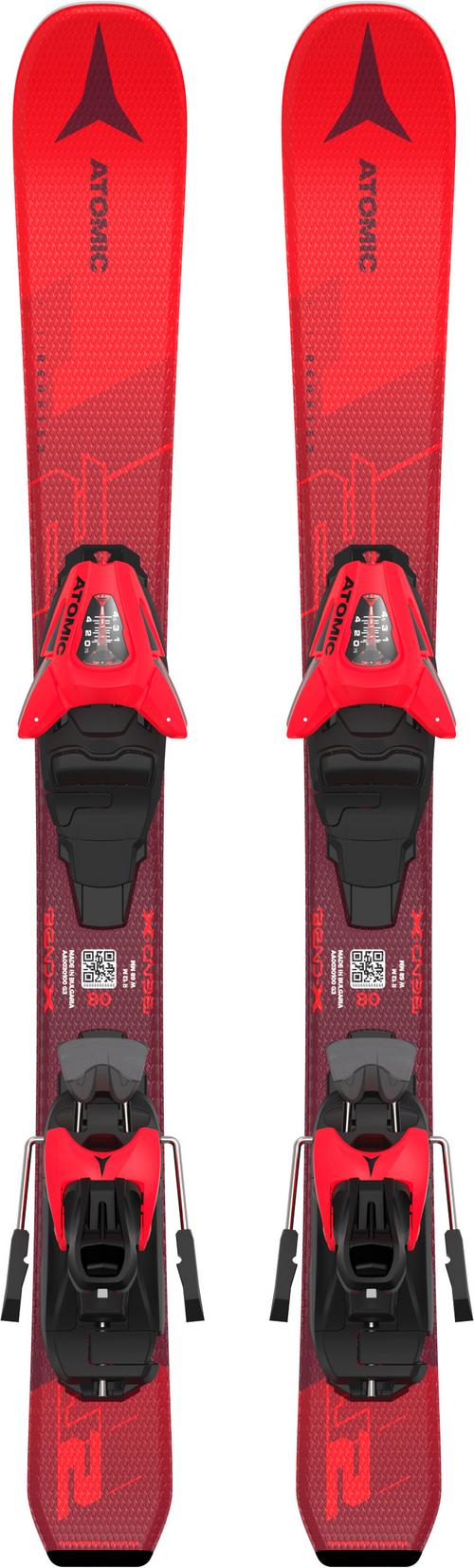ATOMIC REDSTER J2 70-90 + C 5 GW 23/24 Carving Ski Kinder