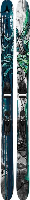 ATOMIC BENT 100 + STRIVE 12 GW 23/24 Freeride Ski - blue-grey