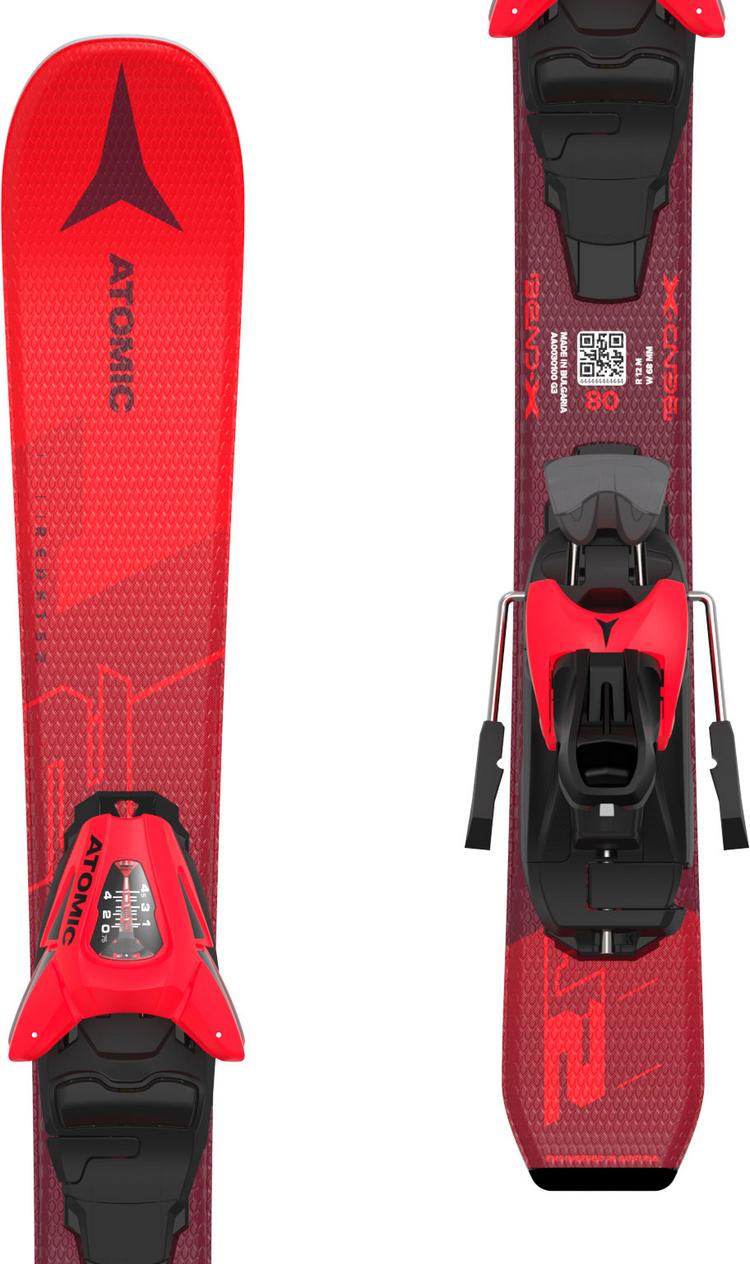 ATOMIC ATOMIC REDSTER J2 70-90 + C 5 GW 23/24 Carving Ski Kinder - red - 0 | SportScheck