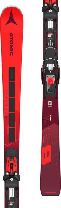 Rückansicht von ATOMIC REDSTER G8 REVOSHOCK C+ X12GW 23/24 Carving Ski red