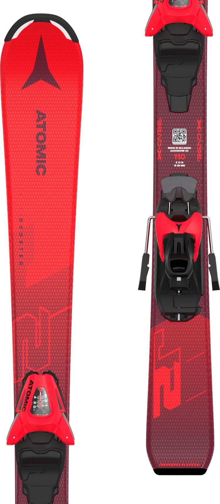 ATOMIC ATOMIC REDSTER J2 100-120 + C 5 GW 23/24 Carving Ski Kinder - red - 0 | SportScheck