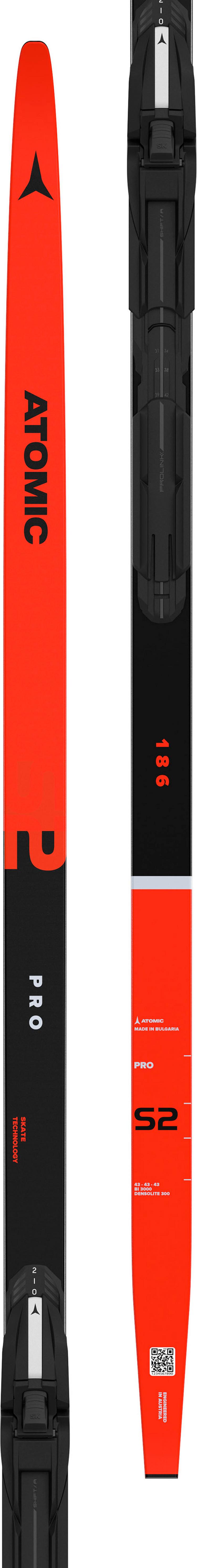 ATOMIC ATOMIC PRO S2 med + SHIFT SK Skateski - red-black-red - 0 | SportScheck