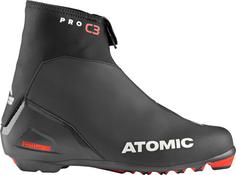 Rückansicht von ATOMIC PRO C3 Langlaufschuhe black-red