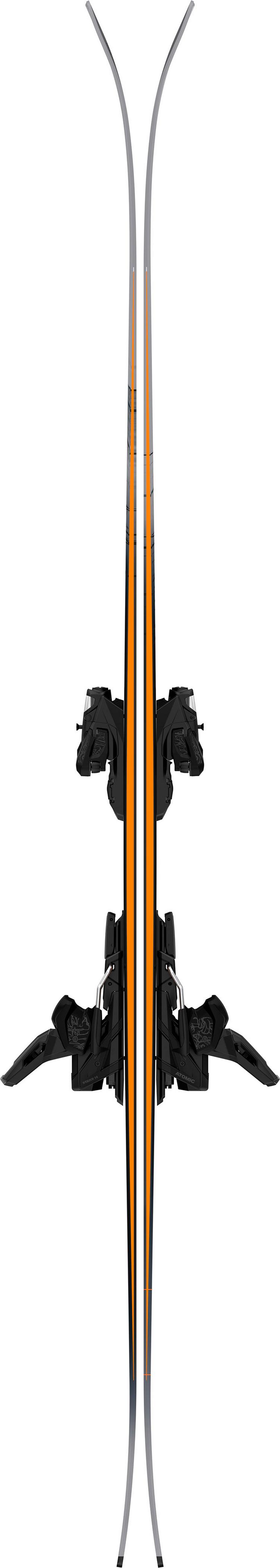 ATOMIC ATOMIC MAVERICK 88 TI + STRIVE 14 GW 23/24 All-Mountain Ski - grey metallic-black-orange - 1 | SportScheck