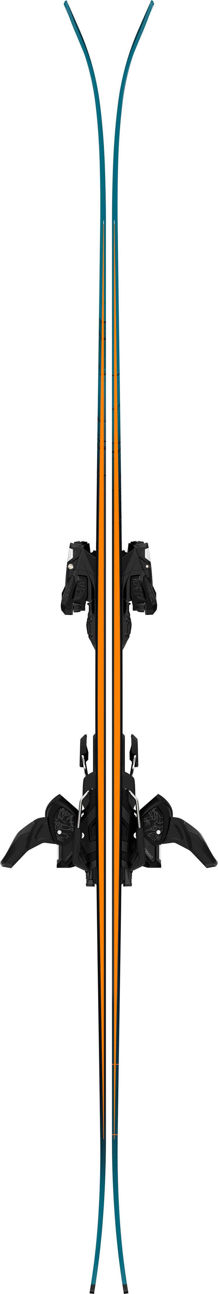 ATOMIC ATOMIC MAVERICK 86 C + STRIVE 12 GW 23/24 All-Mountain Ski - metalic blue-black-orange - 1 | SportScheck