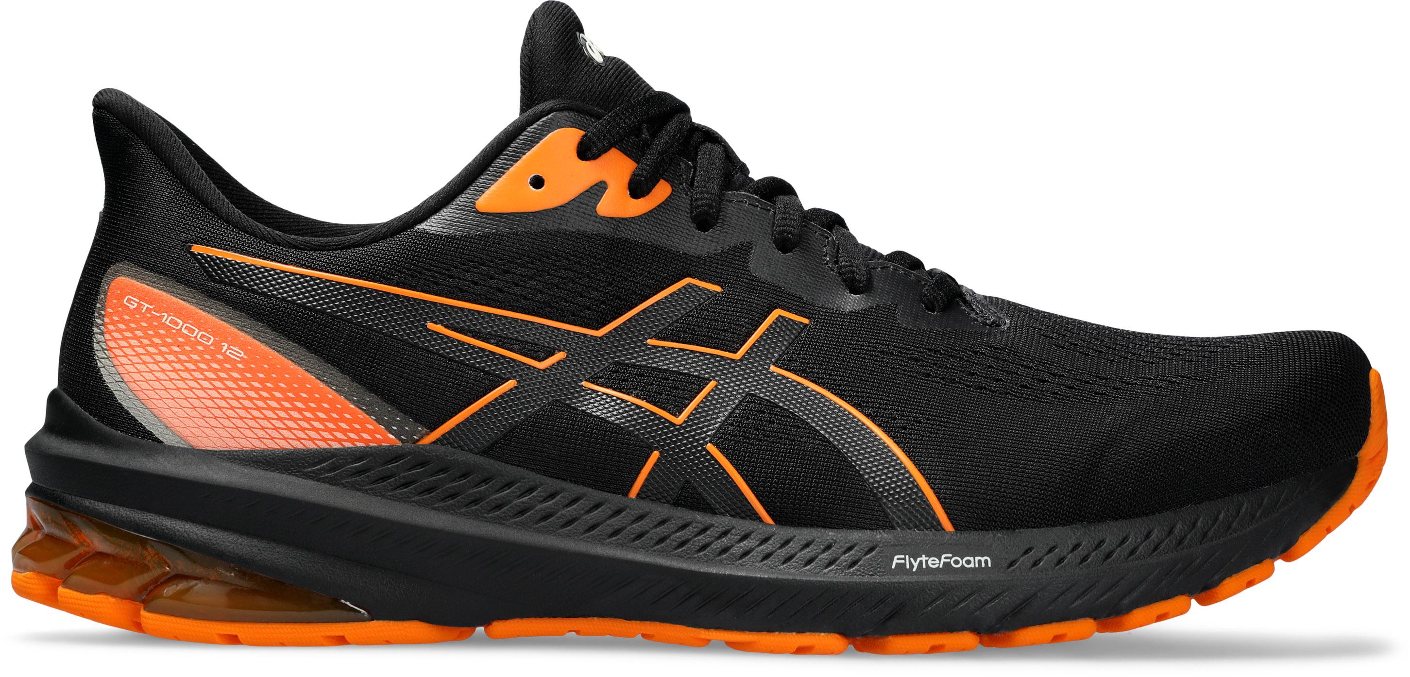 ASICS GT 1000 12 GTX Laufschuhe Herren black bright orange im Online Shop von SportScheck kaufen