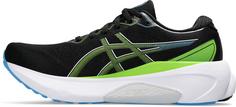 Rückansicht von ASICS GEL-KAYANO 30 Laufschuhe Herren black-electric lime