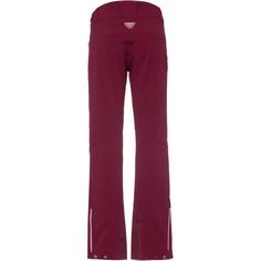 Rückansicht von Dynafit Mercury 2 Skitourenhose Damen burgundy