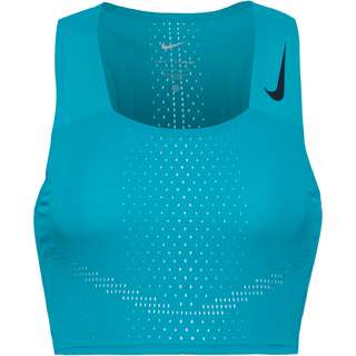 Nike AROSWIFT Croptop Damen rapid teal-black