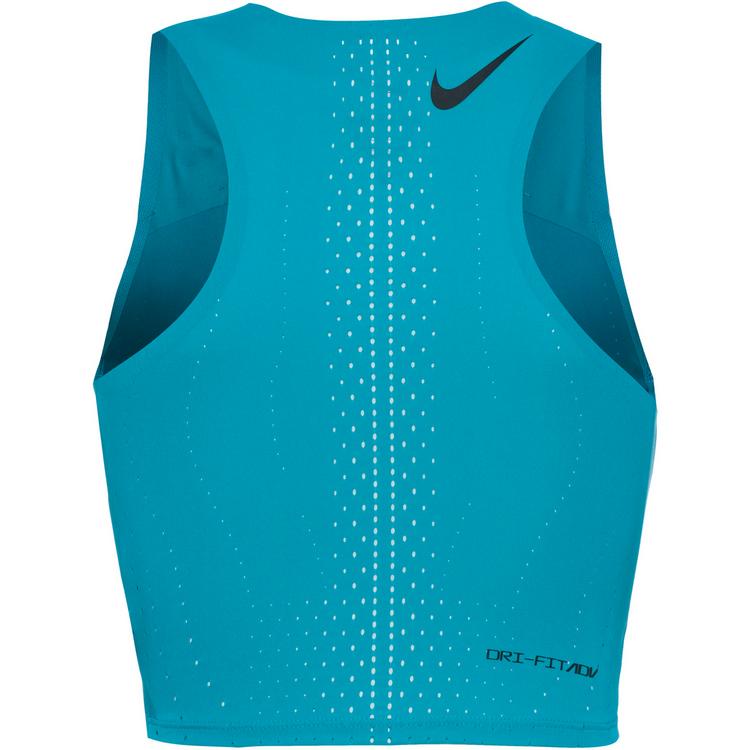 Nike Nike AROSWIFT Croptop Damen - rapid teal-black - 0 | SportScheck
