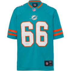 Fanatics NFL Miami Dolphins American Football Trikot Herren new aqua-dark orange-new aqua-new aqua-dark orange