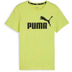 PUMA ESSENTIALS T-Shirt Kinder lime sheen