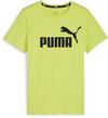 PUMA ESSENTIALS T-Shirt Jungen - lime sheen