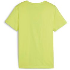 Rückansicht von PUMA ESSENTIALS T-Shirt Kinder lime sheen