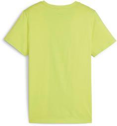 Rückansicht von PUMA ESSENTIALS T-Shirt Kinder lime sheen