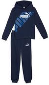 PUMA POWER Trainingsanzug Jungen - club navy