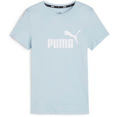 PUMA ESSENTIALS LOGO T-Shirt Kinder turquoise surf