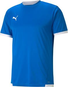 PUMA teamLIGA Funktionsshirt Herren electric blue lemonade-puma white