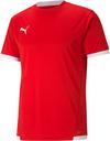 PUMA teamLIGA Funktionsshirt Herren - puma red-puma white
