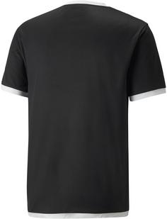 Rückansicht von PUMA teamLIGA Funktionsshirt Herren puma black-puma white