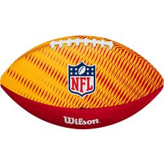 Rückansicht von Wilson NFL Kansas City Chiefs Football orange