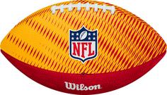 Rückansicht von Wilson NFL Kansas City Chiefs Football orange
