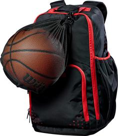 Rückansicht von Wilson SINGLE BALL BAG Sporttasche schwarz