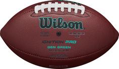 Rückansicht von Wilson NFL IGNITION PRO ECO Football braun