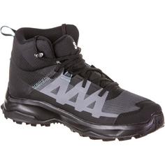 Rückansicht von Salomon GTX ARDENT MID Wanderschuhe Damen black-phantom-marine blue