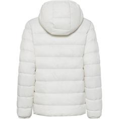 Rückansicht von CHAMPION Legacy Kapuzenjacke Damen white alyssum