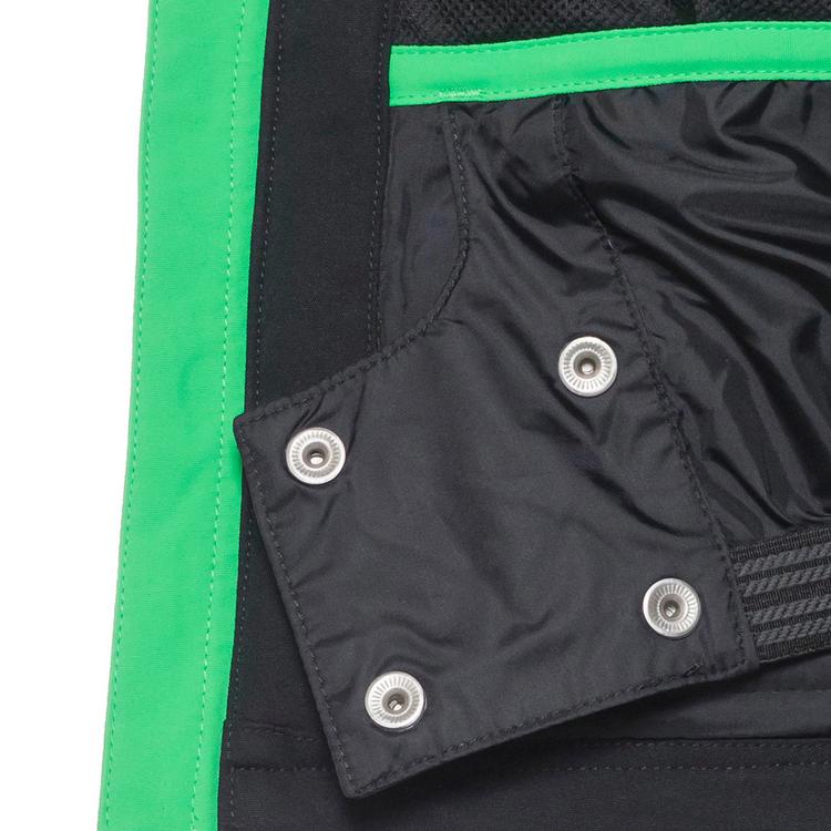 Ziener Ziener PYTUR Skijacke Kinder - black-irish green - 0 | SportScheck