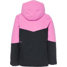 Rückansicht von Ziener PYTUR Skijacke Kinder black-fuchsia pink