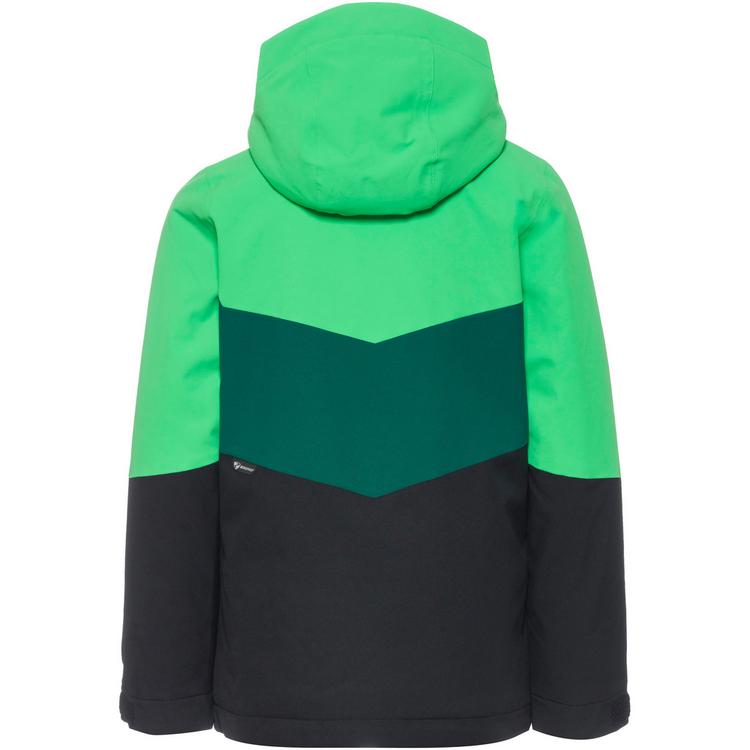 Ziener Ziener PYTUR Skijacke Kinder - black-irish green - 0 | SportScheck