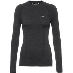 Falke Wool Tech Langarmshirt Damen black