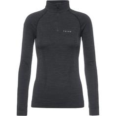 Falke Wool Tech Langarmshirt Damen black