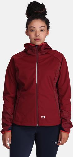 Rückansicht von Kari Traa VILDE THERMAL Laufjacke Damen rouge